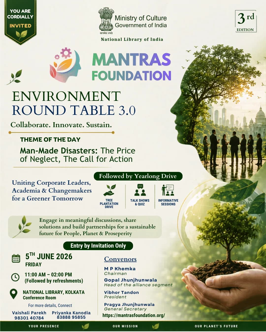 Environment Round Table 3.0 – Collaborate. Innovate. Sustain 3rd Edition